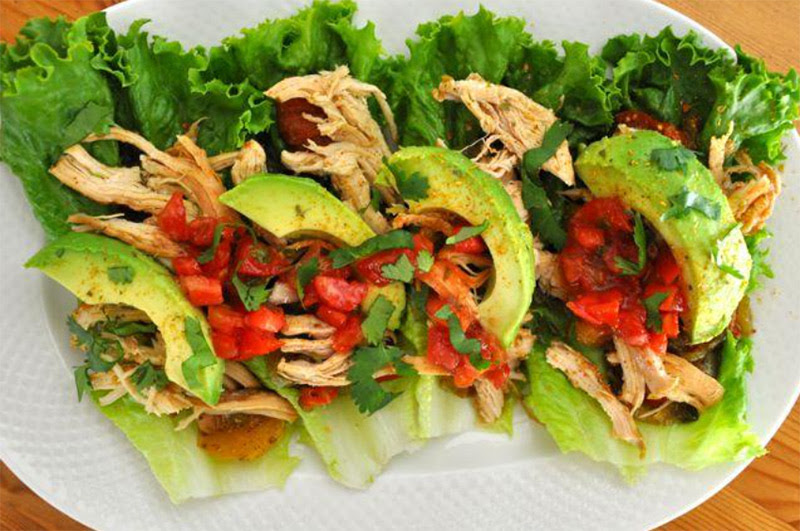 Slow Cooker Chicken Tacos