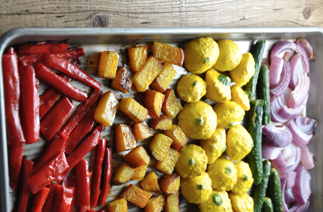 Rainbow Roasted Veggies